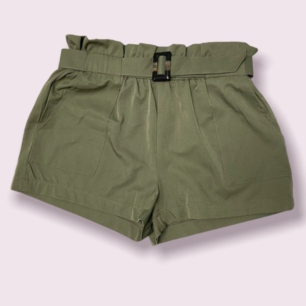 Streetwear Society Paper Bag Waist Shorts Size M